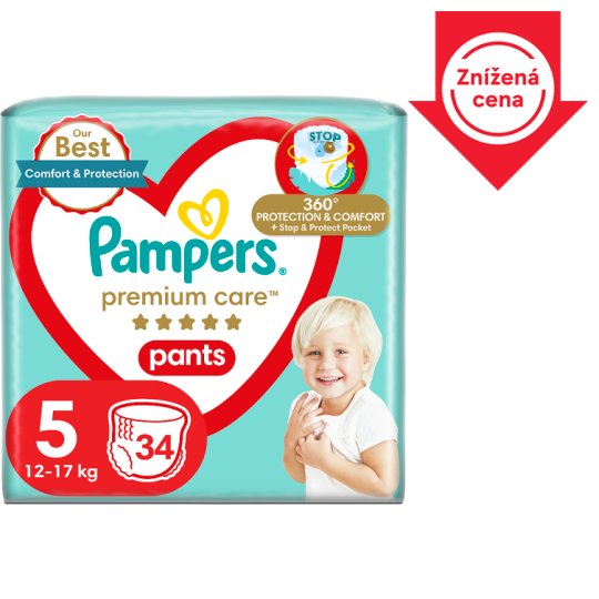 pampers premium care tesco cena