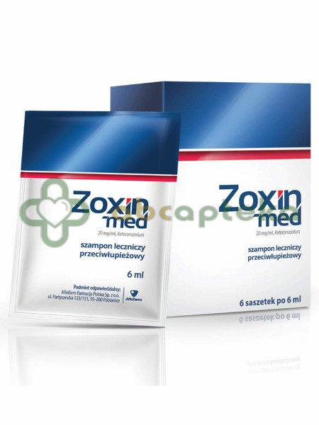 zoxin-med 20 mg ml szampon lecznicz