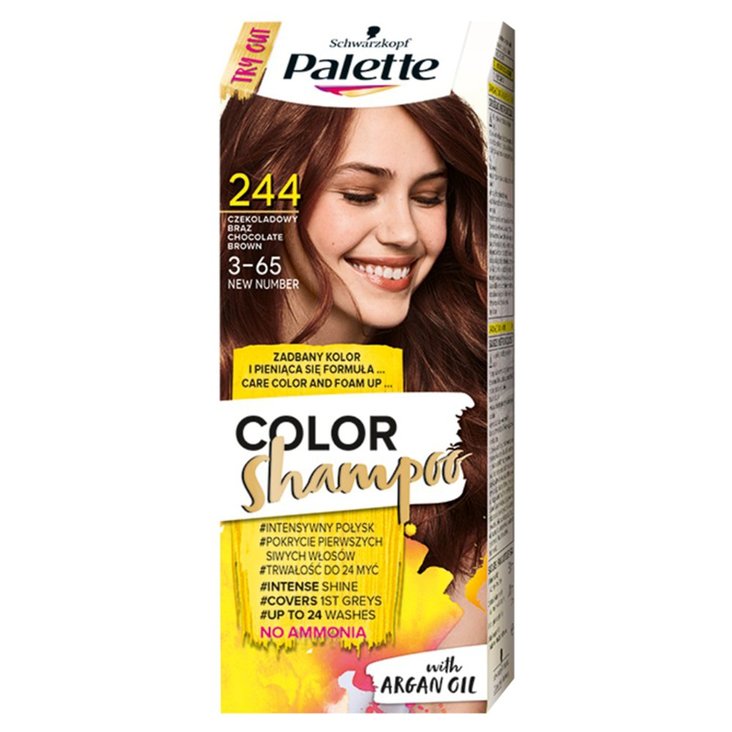 palette średni blond szampon koloryzujący