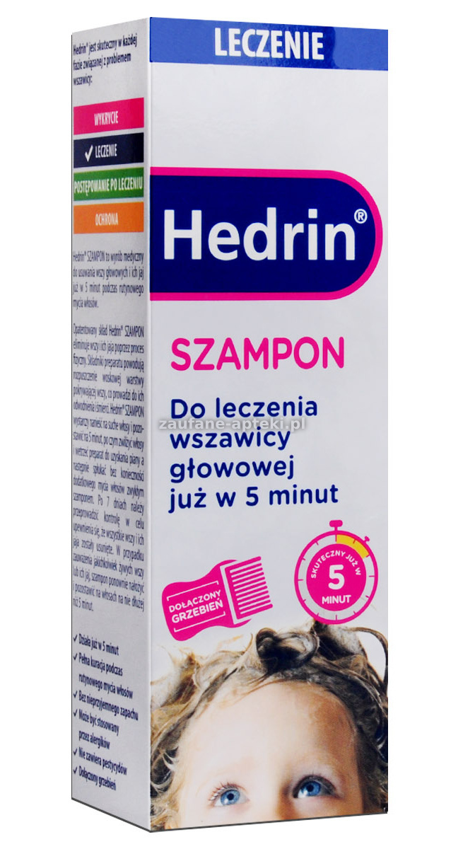 hedrin szampon ulotka