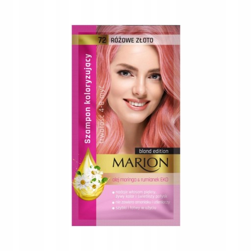 szampon koloryzujący na różowo