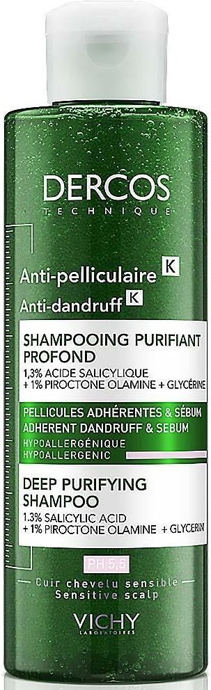 szampon vichy dercos shampooing antipeliculaire