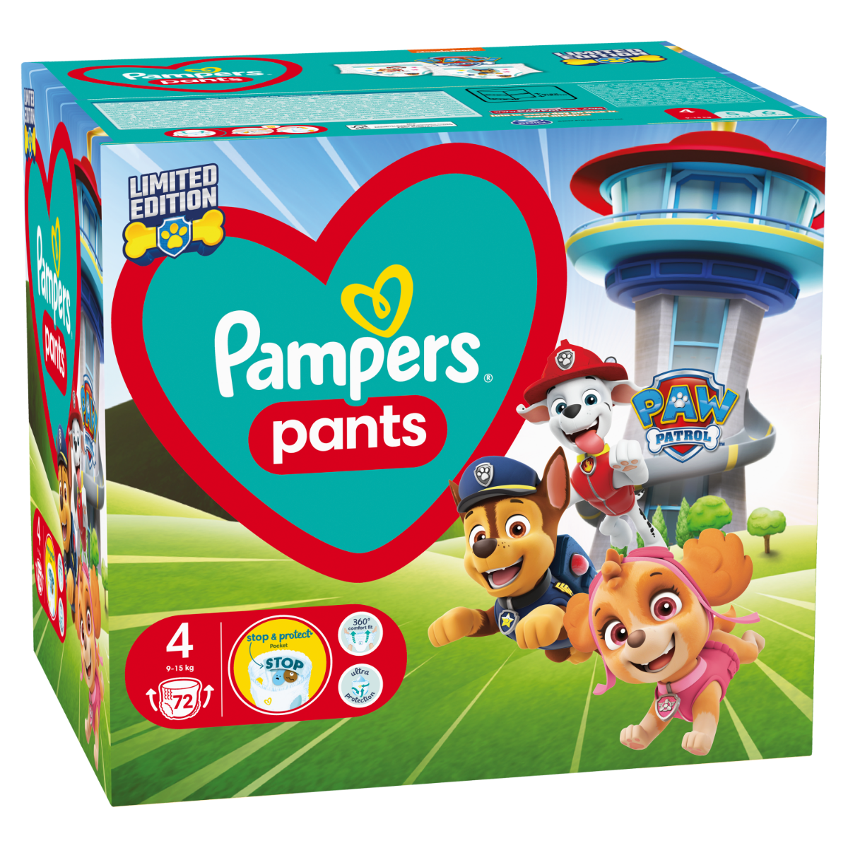 pampers pants pieluchomajtki 4 9-15 kg