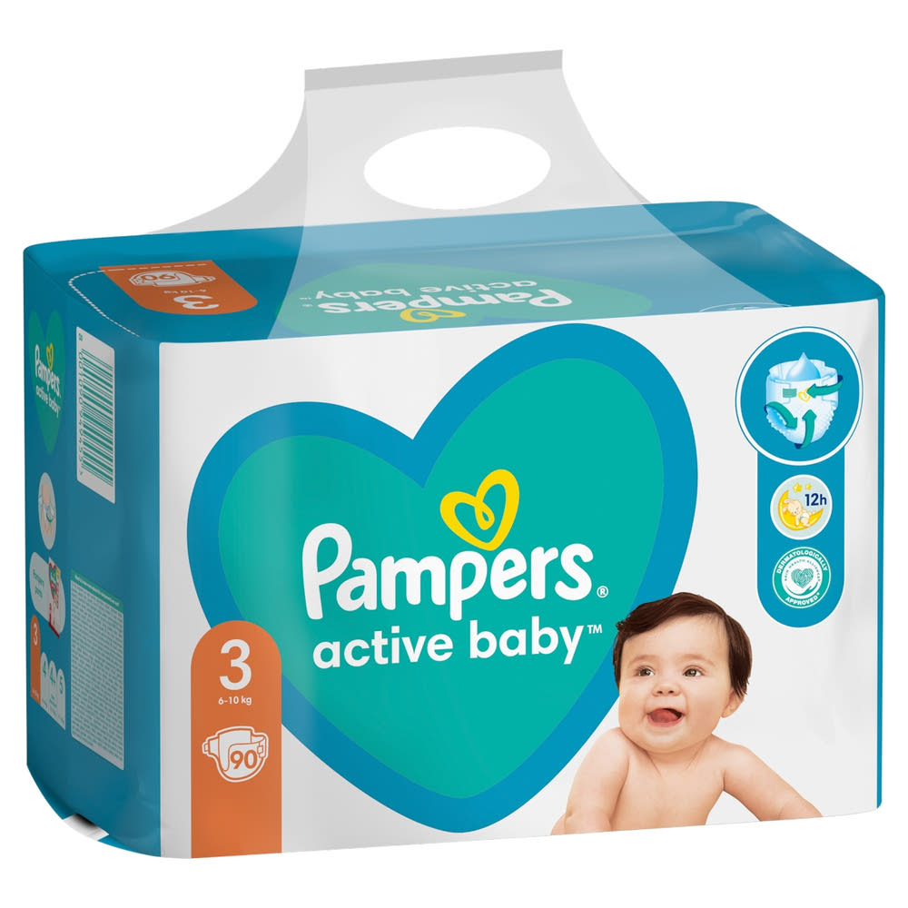 pampers active baby dry 3 68 szt rossmann