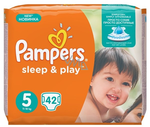 pampers sleep and play 5 cena