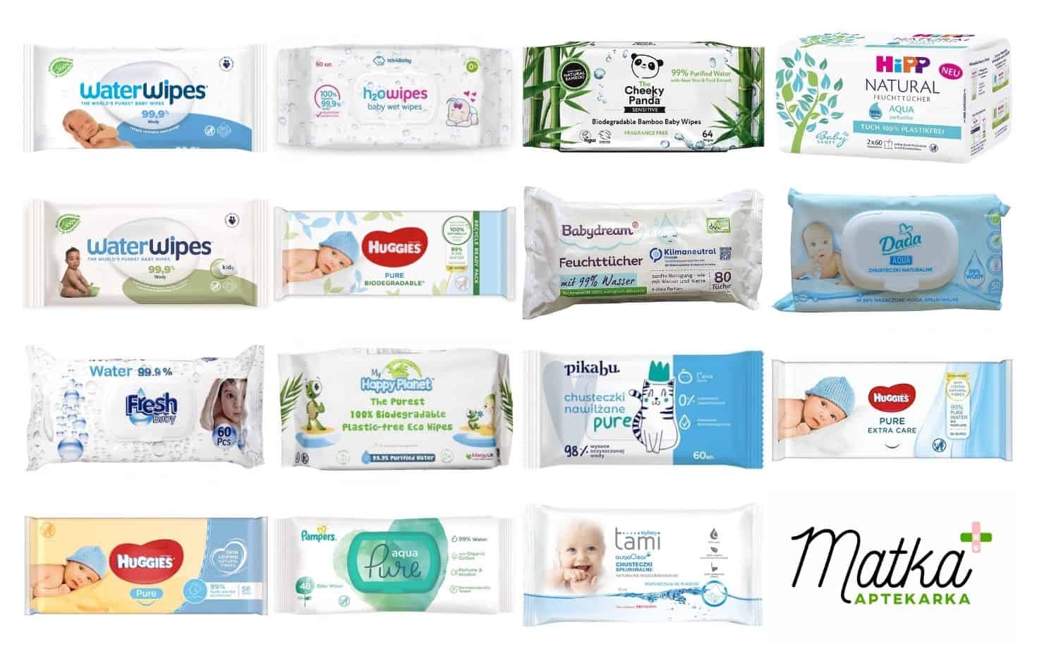 pampers chusteczki z woda opi ie