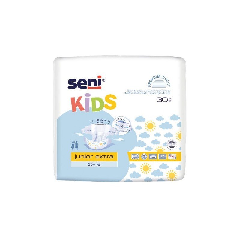 pieluchomajtki seni kids junior extra 16-30kg 30szt