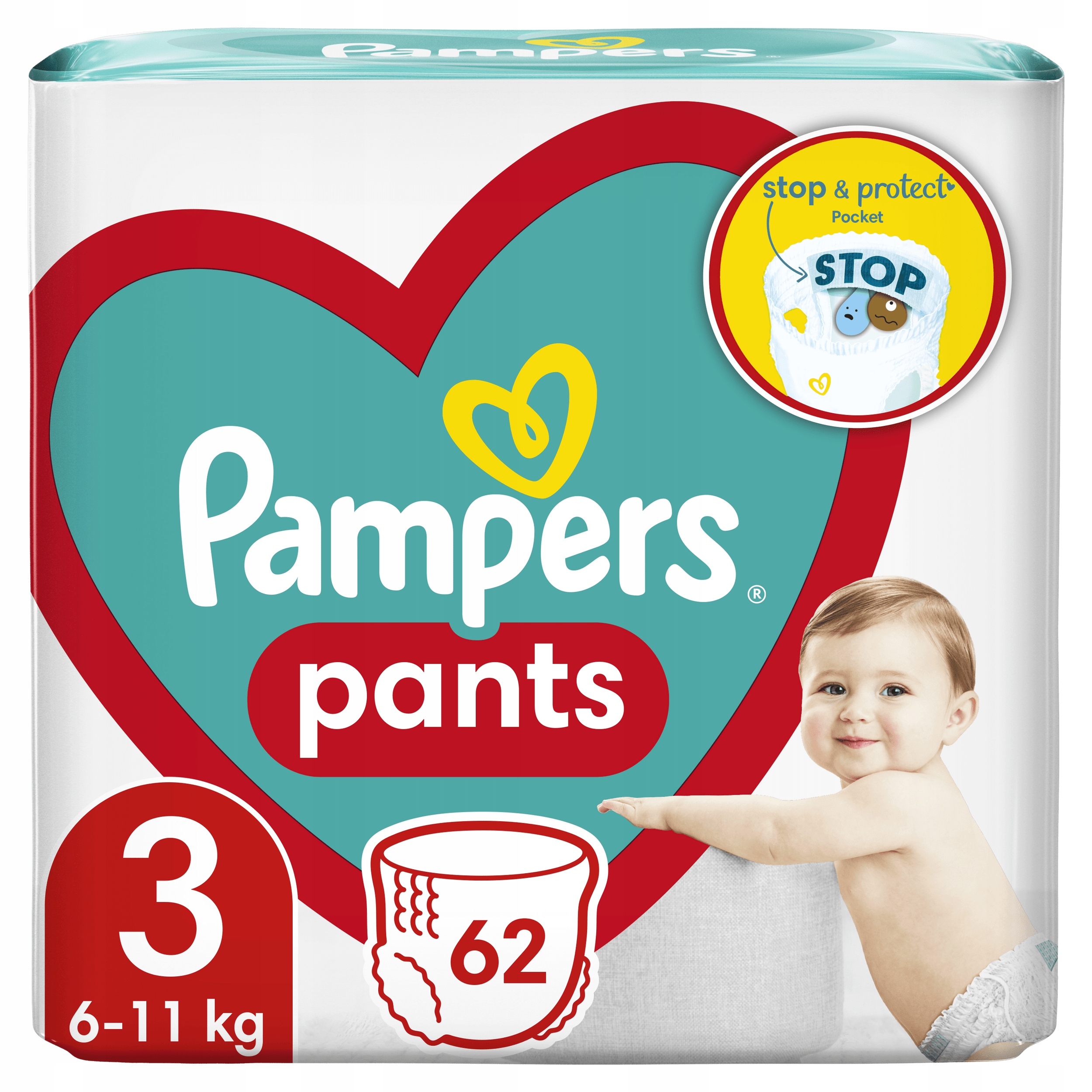 pieluchy jumbo pampers 3