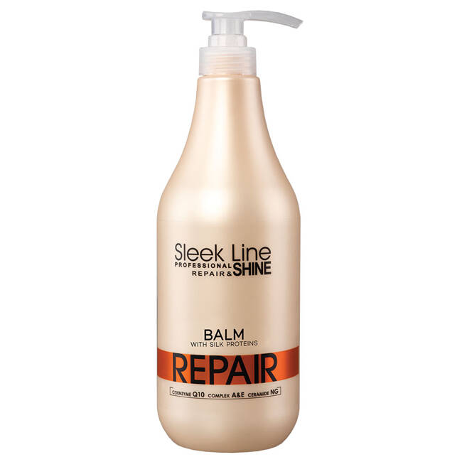 stapiz sleek line repair regenerujący szampon z jedwabiem opinie