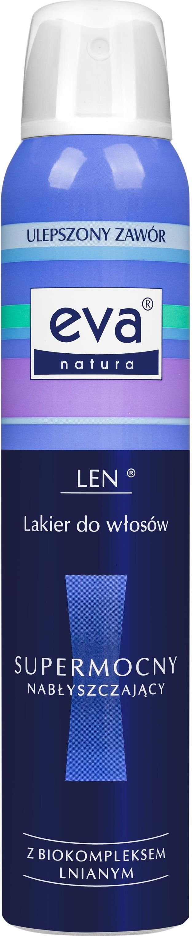 lakier do włosów mocny eva len