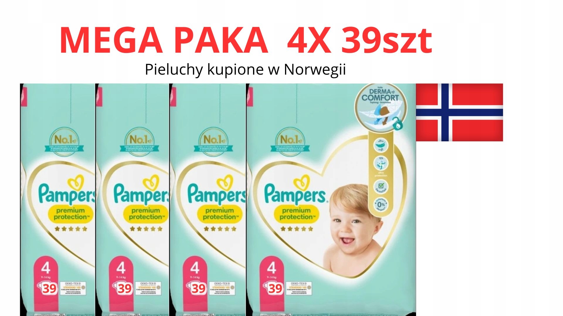 pampers active baby 2 144 szt