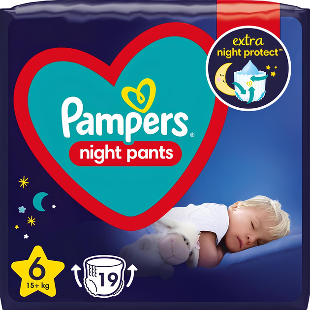 pieluchomajtki pampers 15+ 19szt