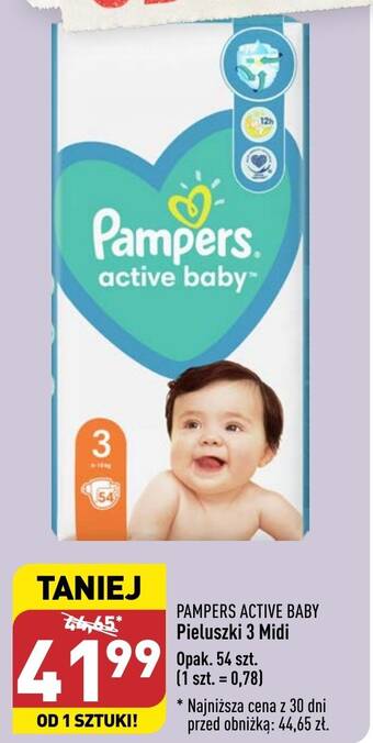 pampers 65 szt