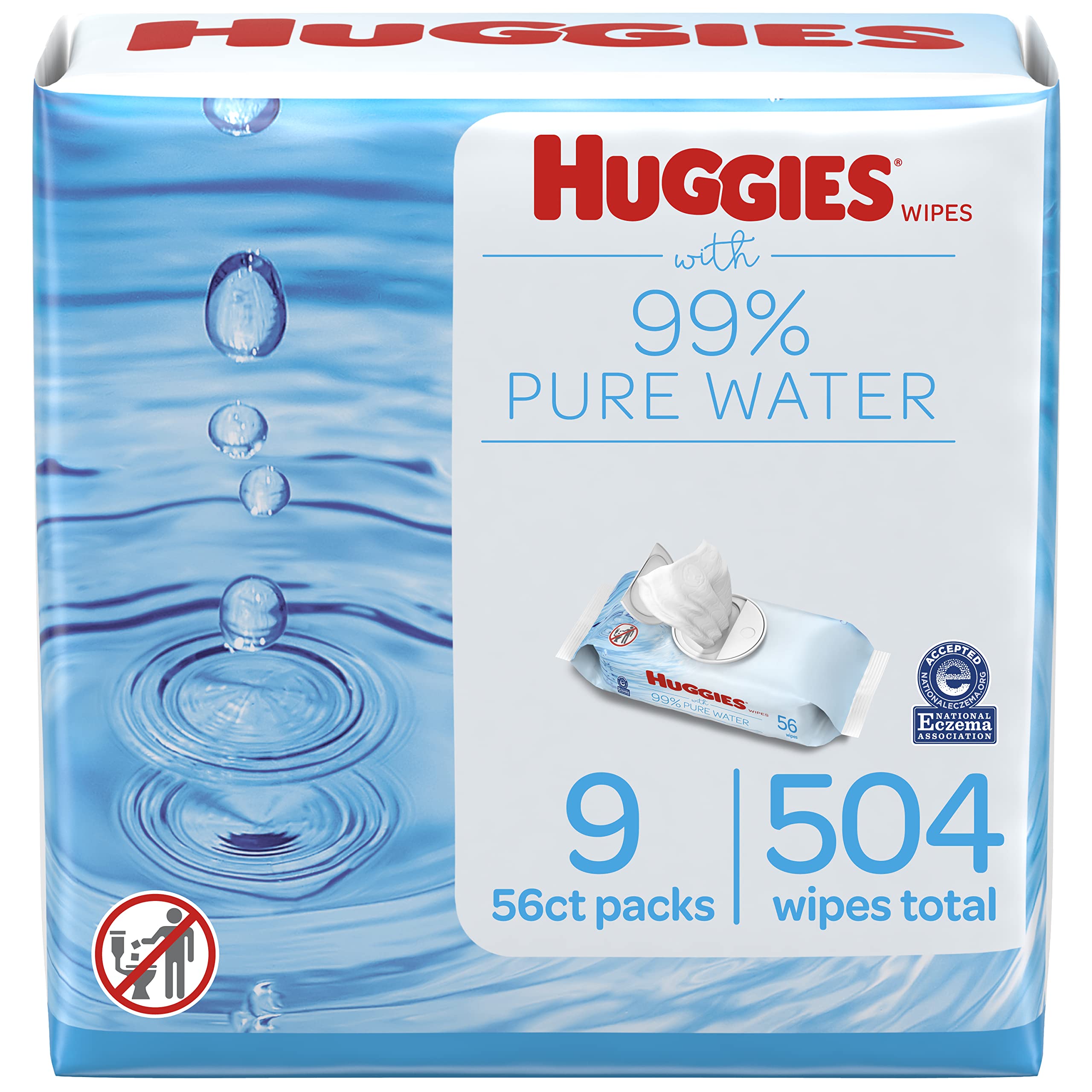 huggies pure baby wipes