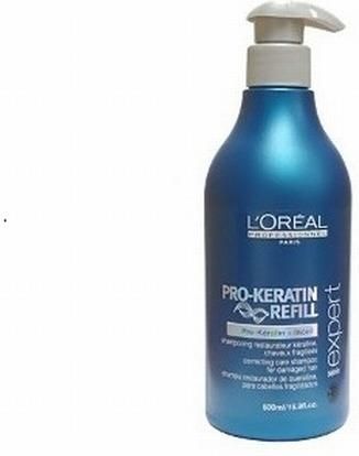 loreal pro keratin refill szampon opinie