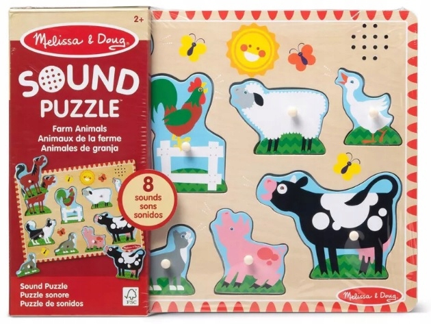 Puzzle dźwiękowe Melissa Doug 10726