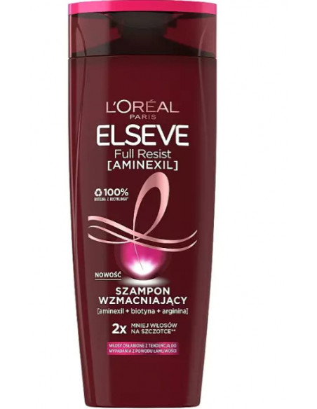 loreal paris elseve arginine resist x3 wzmacniający szampon do włosów