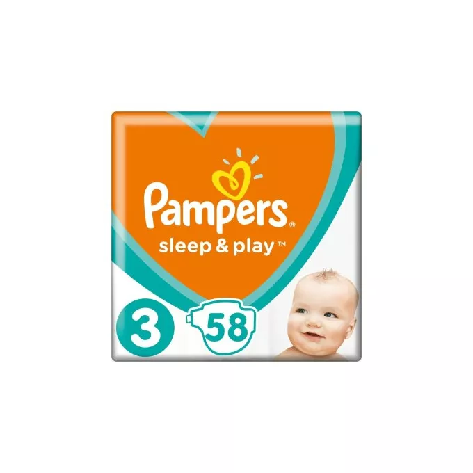 58 sztuk pampers rozmiar 3