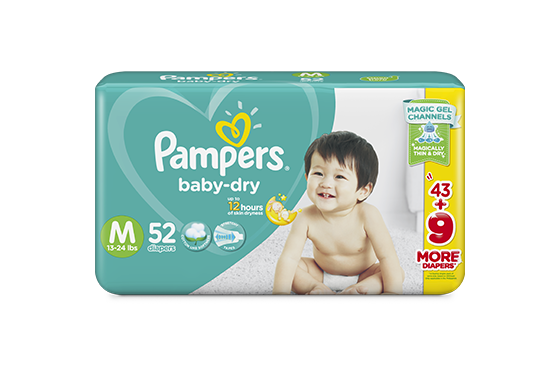 pampers new baby dry na noc