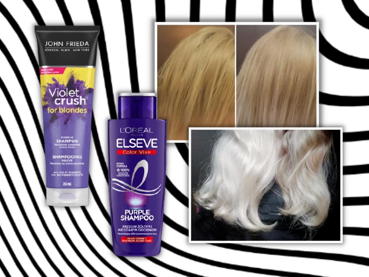 szampon fioletowy l oreal do blondu z keratyną