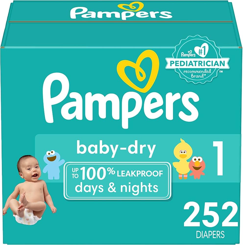 cena pampers activ dry 125 szt