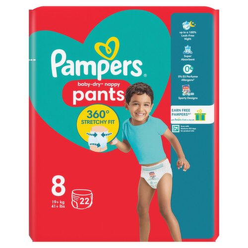 pampers size 8 uk