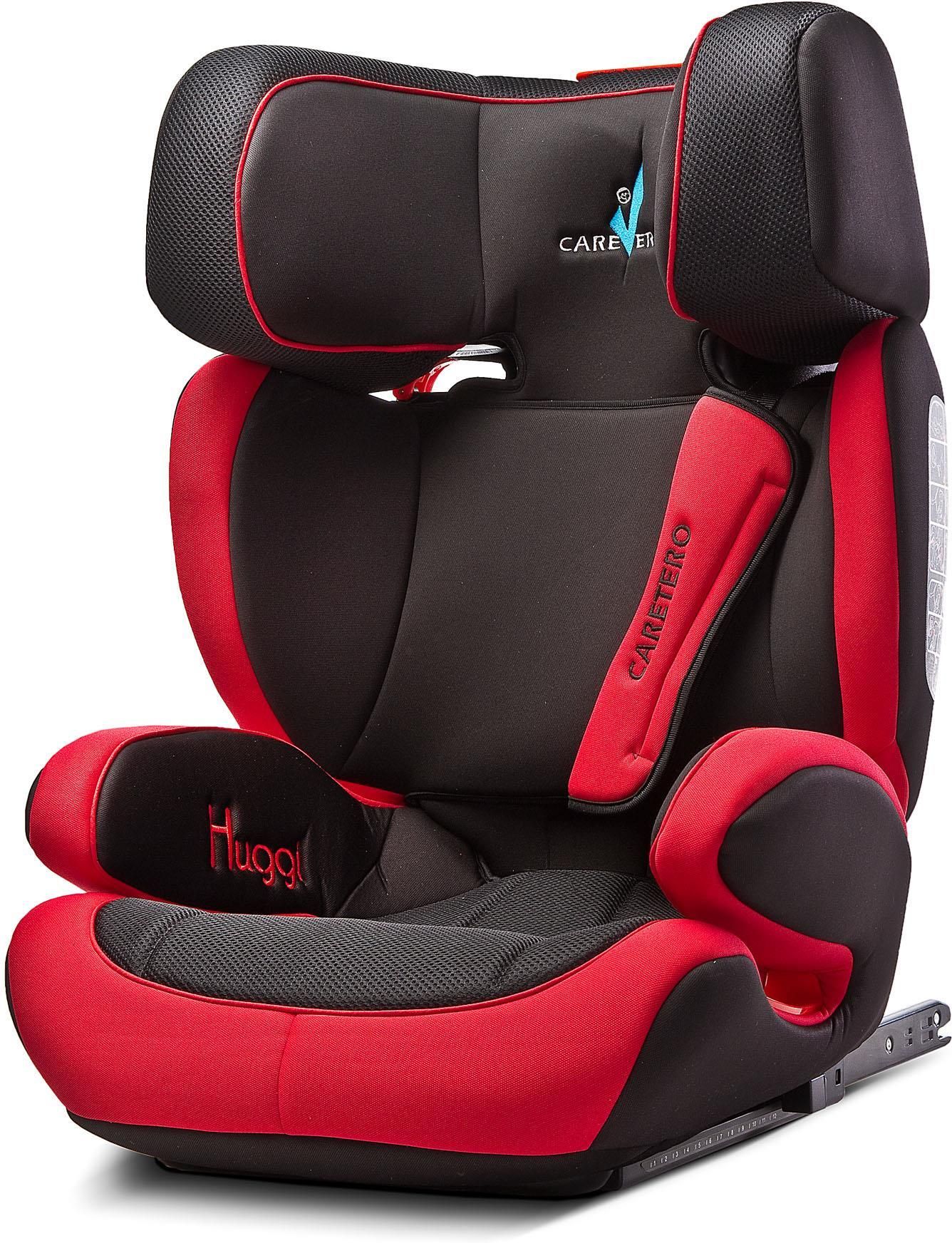 caretero fotelik samochodowy huggi isofix 15-36 kg navy