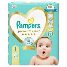 pampers premium care pieluchy rozmiar 1 newborn 2-5kg 88 sztuk