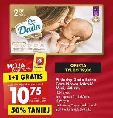 pieluchy dada premium mini gazetka