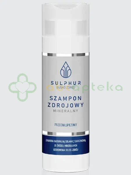 sulphur zdrój mineralny szampon leczniczy 130 ml