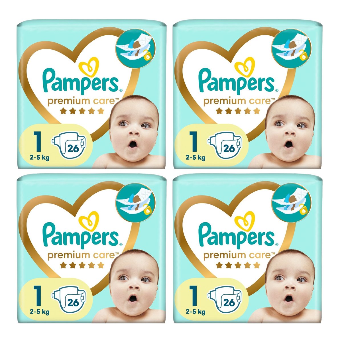 pampers premium care pieluchy 1 new baby