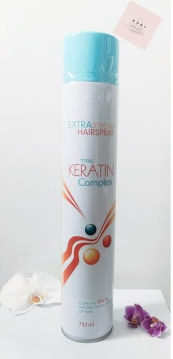 lakier do włosów total keratin complex