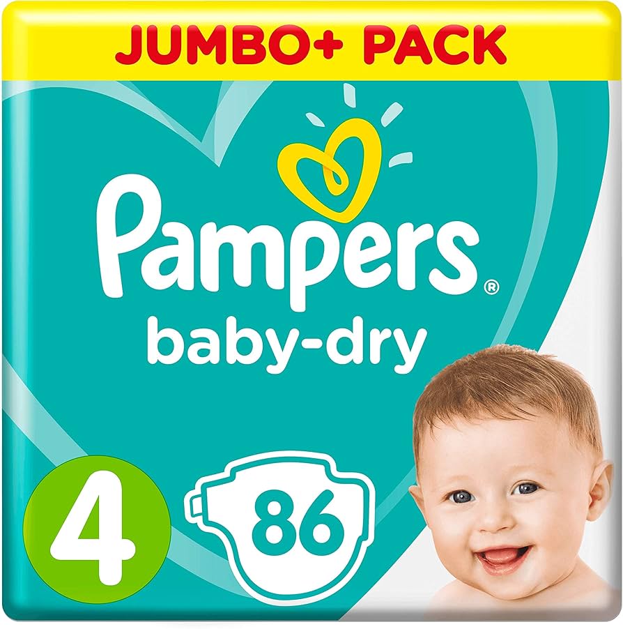 pampers 4 174 szt