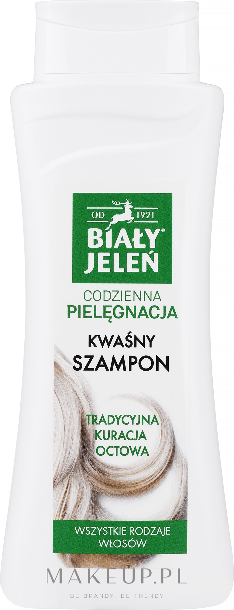 szampon biały jeleń kozie mleko wizaz