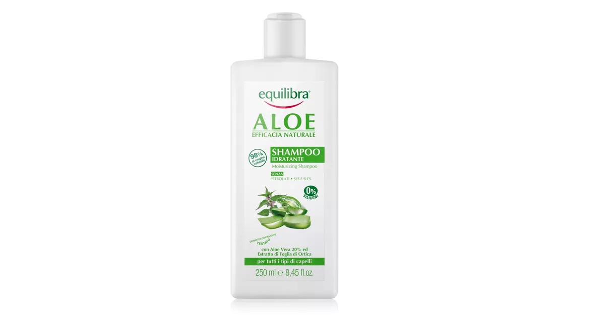 equilibra naturale nawilżający szampon aloesowy