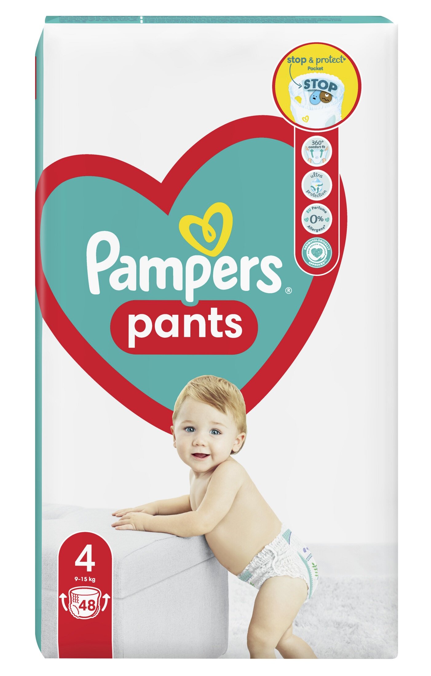 pieluchy pampers pants 4