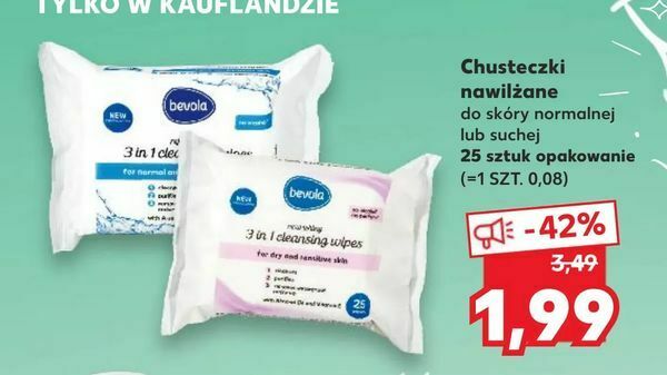 chusteczki nawilżane kaufland