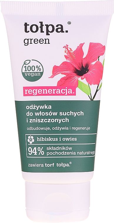 green odbudowa regenerująca odżywka do włosów