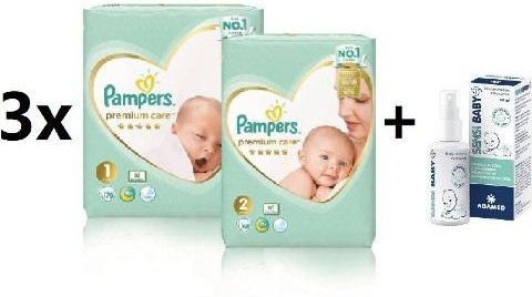 ceneo pampers 1 premium care vs new born