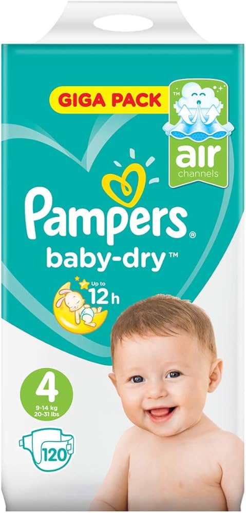 pampers 4 120 szt