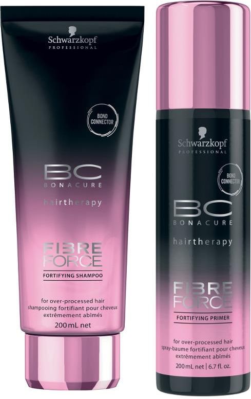 schwarzkopf bc fibre force szampon regenerujący z keratyną 200ml