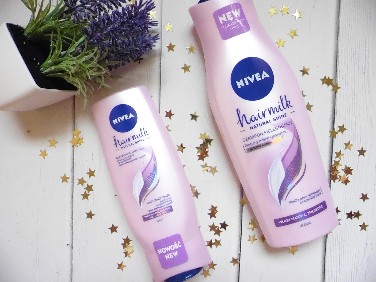 nivea hairmilk szampon i odżywka recenzja