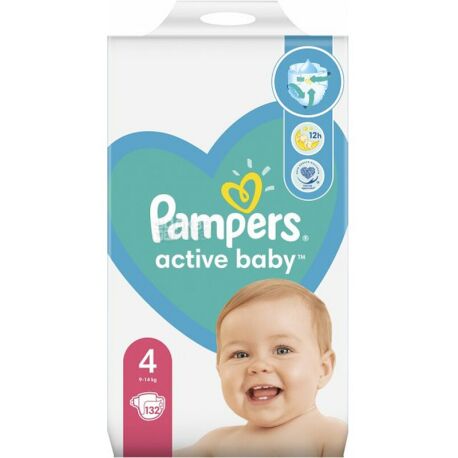 pampers actieve baby 4