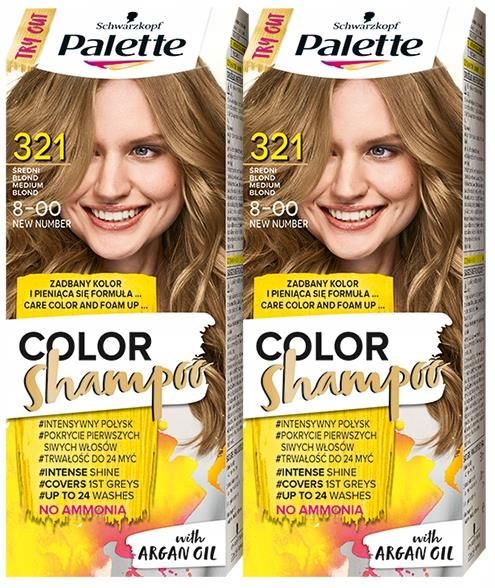 szampon koloryzujacy palette sredni blond