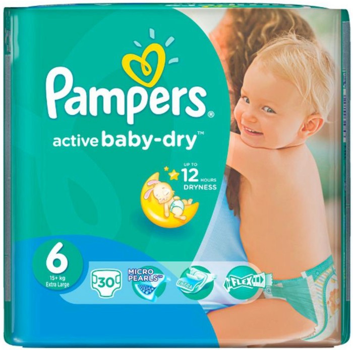 pampers roz 6 active baby dry 43 szt