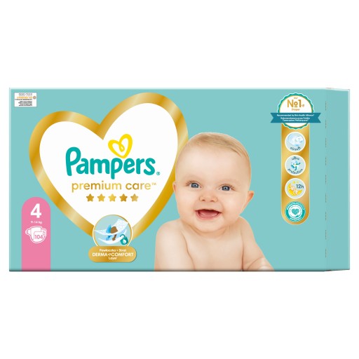 pampers 4 104 szt