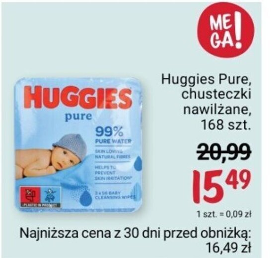 velvet chusteczki nawilżane pure cena rossmann