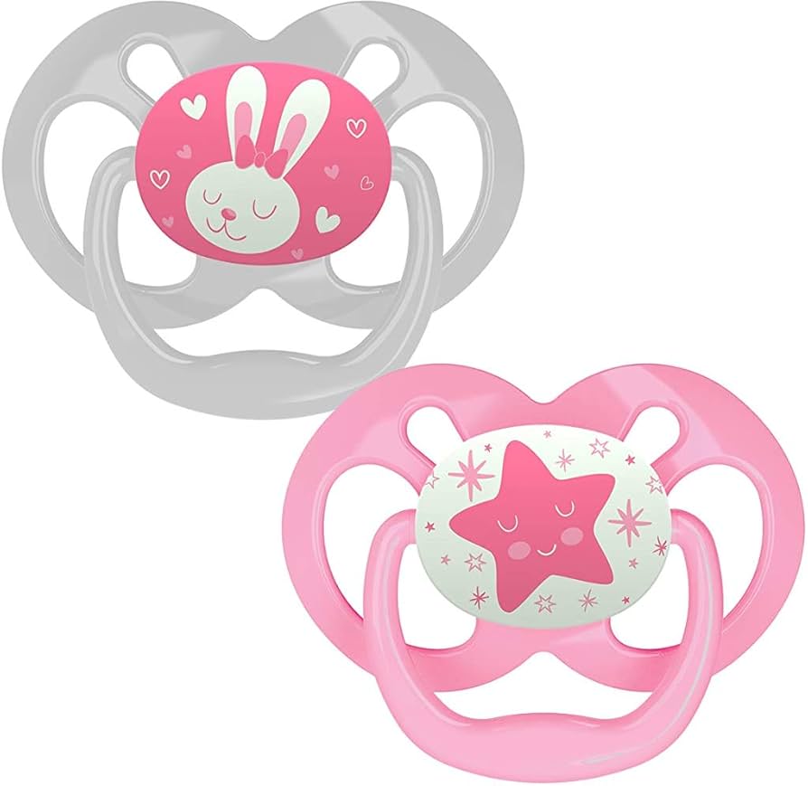 Dr.Browns PA22003 Glow in the dark silicone pacifier 6-12m.