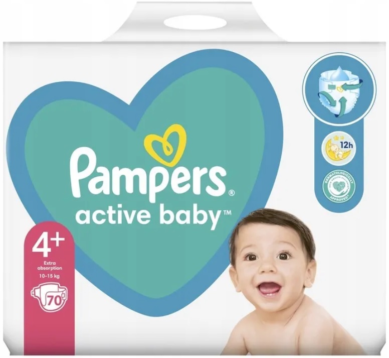 pampers active baby 4 plus promocja