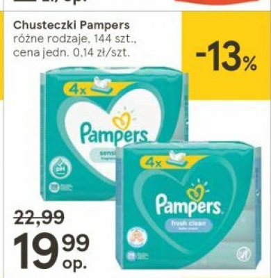 chusteczki pampers sensitive blix